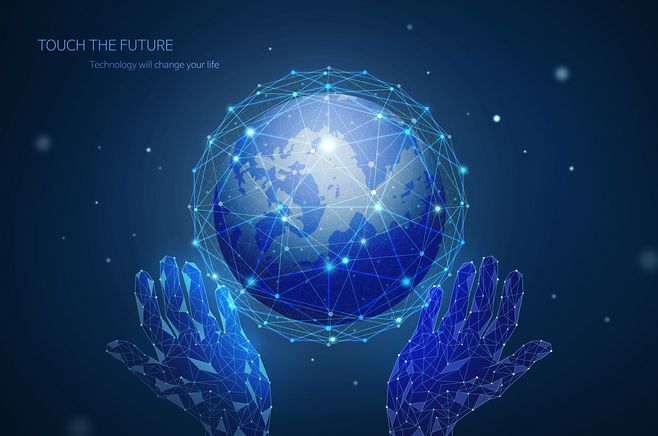 未来数码地球 科技网络覆盖全球的新纪元