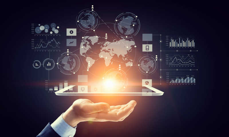 网络科技图片 捕捉连接时代的视觉叙事